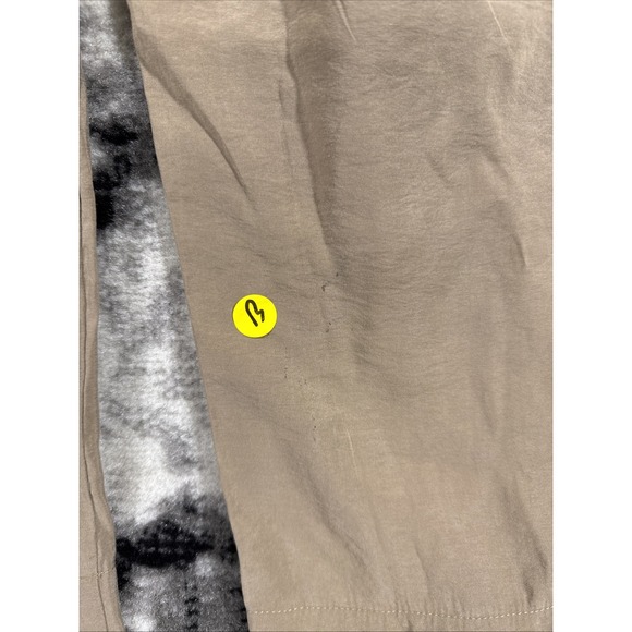 Madewell Straight Cargo Softdrape Pants Womens Small Brown Pull‎ On Drawstring - Picture 6 of 16